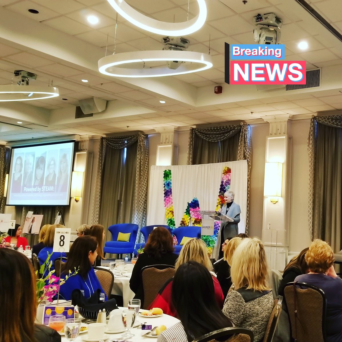 EdenHennessey's tweet image. Thrilled to be exhibiting #distractinglysexist &amp;amp; #distractinglyhonest  at #IWD2019 #iwdlaurier