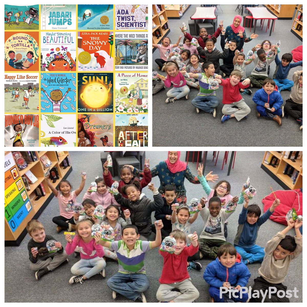 HESlibSTEMtech's tweet image. Ms. Glorioso&apos;s class is Oh-so-glorious-o! Every student in her class  finished their diverse book challenge @herndon_es! We&apos;re so proud of these little readers @HESkinder1 🏆