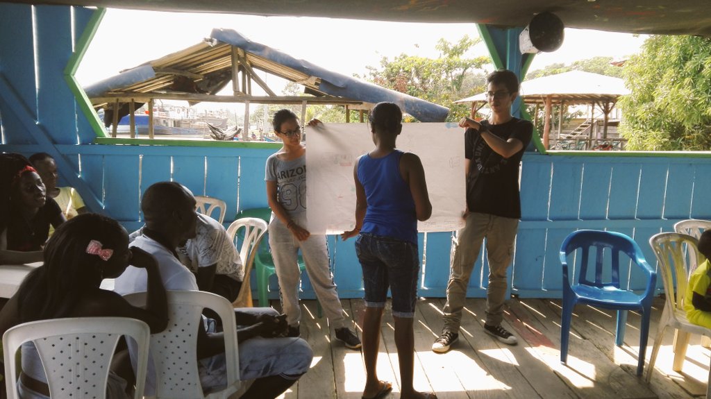 GeolabUdea's tweet photo. Socialization #workshop with the #BocasdelAtrato community.
Presenting results of #COASTMAP in the #InternationalWomensDay2019 #whenwomenmap #LetGirlsMap
#youthmappers #UdeA @youthmappers @NataliaSArruda @naristiz @Mangle_Blanco @fanealGIS @MariaFernandaP4 @yessi_f14 https://t.co/5hA9NU29rf