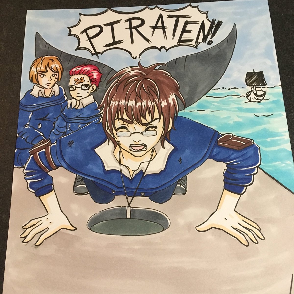 heart_funky's tweet photo. Schnell fertig gestelle Zeichnung.:D #Thabor #SpitzeStifte https://t.co/yhzXCXrawZ