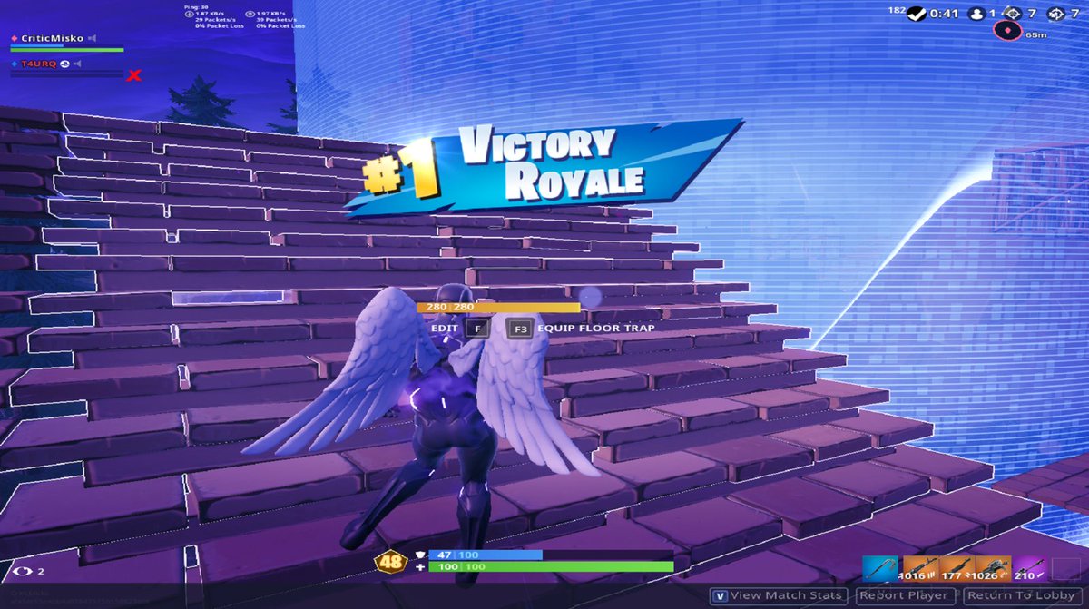 TeamCriticFC's tweet photo. Racha 2 wins seguidas en el Torneo de prueba modo "Duos" @CriticZony @MiskoGameplays #Tcritic https://t.co/K6jZeHvECM