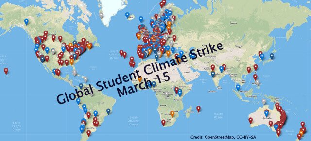 It’s an international movement.  Students from around the globe are making their voices heard.  It’s your future.  Rosa Parks Circle March 15, 12-3pm.