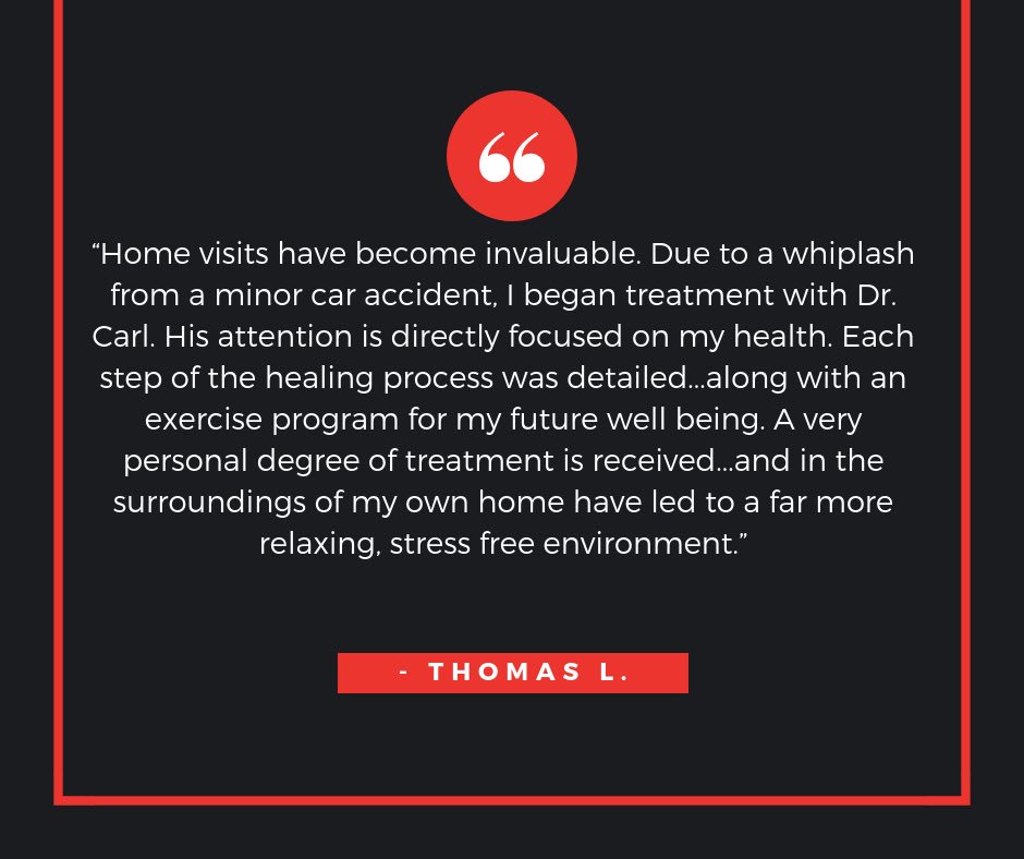 fortbendchiro's tweet photo. “Home visits are invaluable “ -T.L. #25yearsandcounting #fbcr #WeCare https://t.co/Wxv1M1XpZQ