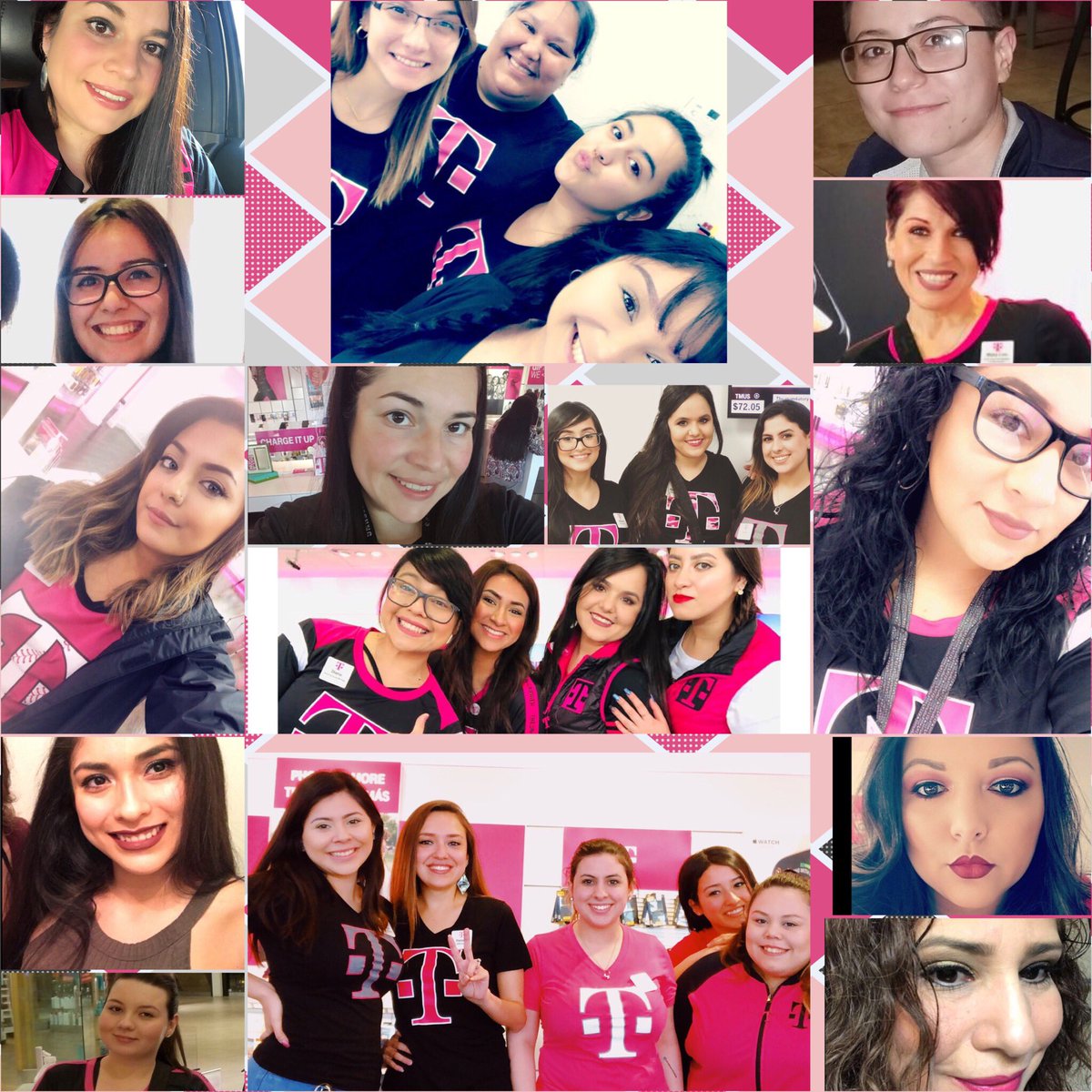 alemedibar's tweet photo. Happy women’s day💪🏻This are some of our women’s in Laredo &amp; Del Río! I feel very proud to work at @TMobile  who is all about diversity &amp; inclusion! I feel very honored to work with very strong leaders and coworkers🔥🙌🏻 “Mujeres unidas jamás vencidas” #WHM19 https://t.co/HA4gnyylJ0