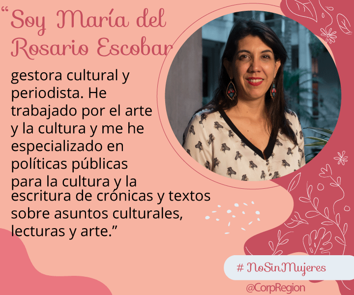 CorpRegion's tweet photo. #NoSinMujeres Hoy queremos visibilizar a María del Rosario Escobar quien desde su reflexión y su quehacer aporta a la construcción de una sociedad más justa, más equitativa y más democrática. @museodantioquia @NosinmujeresP @NoSinMujeresMX https://t.co/7ZjSFT3mi2