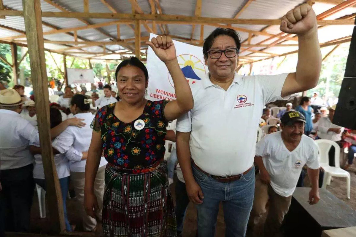 evoespueblo's tweet image. Saludamos a la hermana Thelma Cabrera, líder indígena originaria campesina y defensora de DDHH que fue proclamada candidata a la presidencia de Guatemala por el Movimiento para la Liberación de los Pueblos. La lucha por dignidad e identidad de los pueblos avanza en todo el mundo.