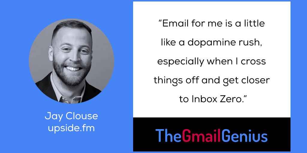 .<a href="/jayclouse/">Jay Clouse</a>, an entrepreneurial whiz with a passion for product management, believes email can be better with a product management mindset. Read more in our latest interview: bit.ly/2TH8lMM. #emailtips #Interviews