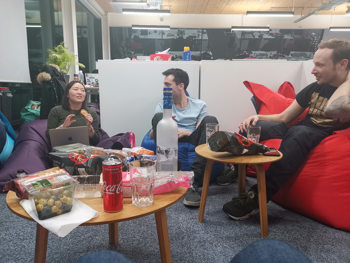 devopsdomi's tweet photo. Always a pleasure hanging out with these lot. Very meta, discussing how we run our #meetups and make them better for the whole community. #metameetup #cloudnativelon #londondevops #istiolondon @Kube_London #devsecopsgathering #dockerlondon #community #DevOps #friyay https://t.co/q49TeigC94