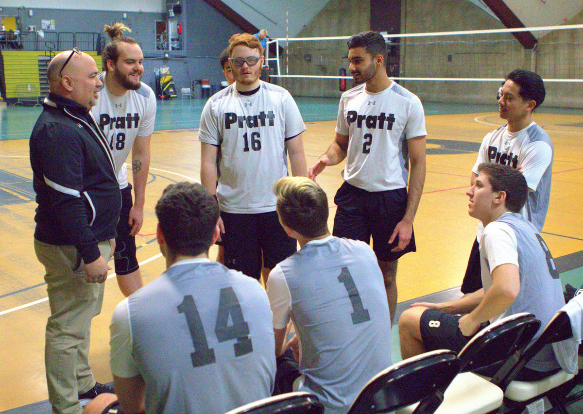 GoPrattGo's tweet image. 🏐#PrattInstitute Men’s Volleyball 🆚 @PC_Panthers 
 
⏲️8:00 PM
📍Purchase, NY
📊purchasecollegeathletics.com/sidearmstats/m…

#GoPrattGo #DesignedForSuccess