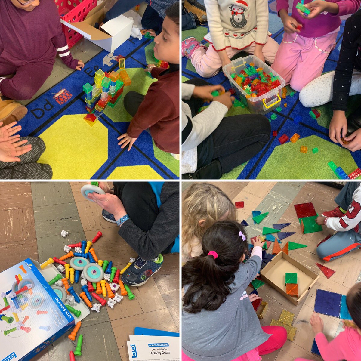 CDSouthSide's tweet photo. Mrs.Bocan’s #firsties had a great time exploring their new #stem supplies thanks to a fully funded   @donorschoose project!  #cdsdchat #southsidepride #donorschoose https://t.co/oqali78wQY