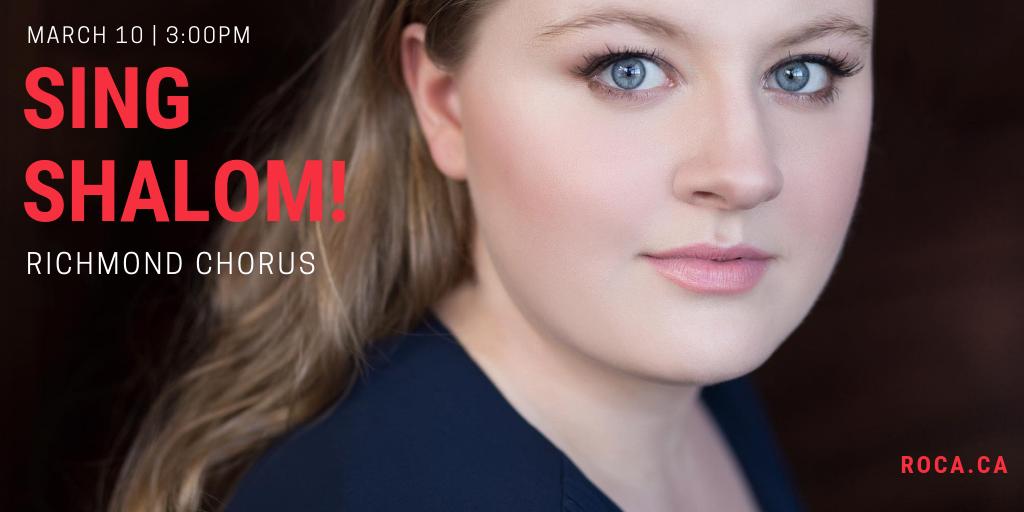 rocamusicians's tweet photo. Tabitha Brasso-Ernst, mezzo-soprano, joins the #Richmond #Chorus on March 10th for Aaron #Copland’s ‘In the Beginning’!  Join us as we celebrate music from the Jewish tradition - traditional and contemporary! BUY TIX: https://t.co/giJ9nX0B4q https://t.co/nY7eQEafJZ