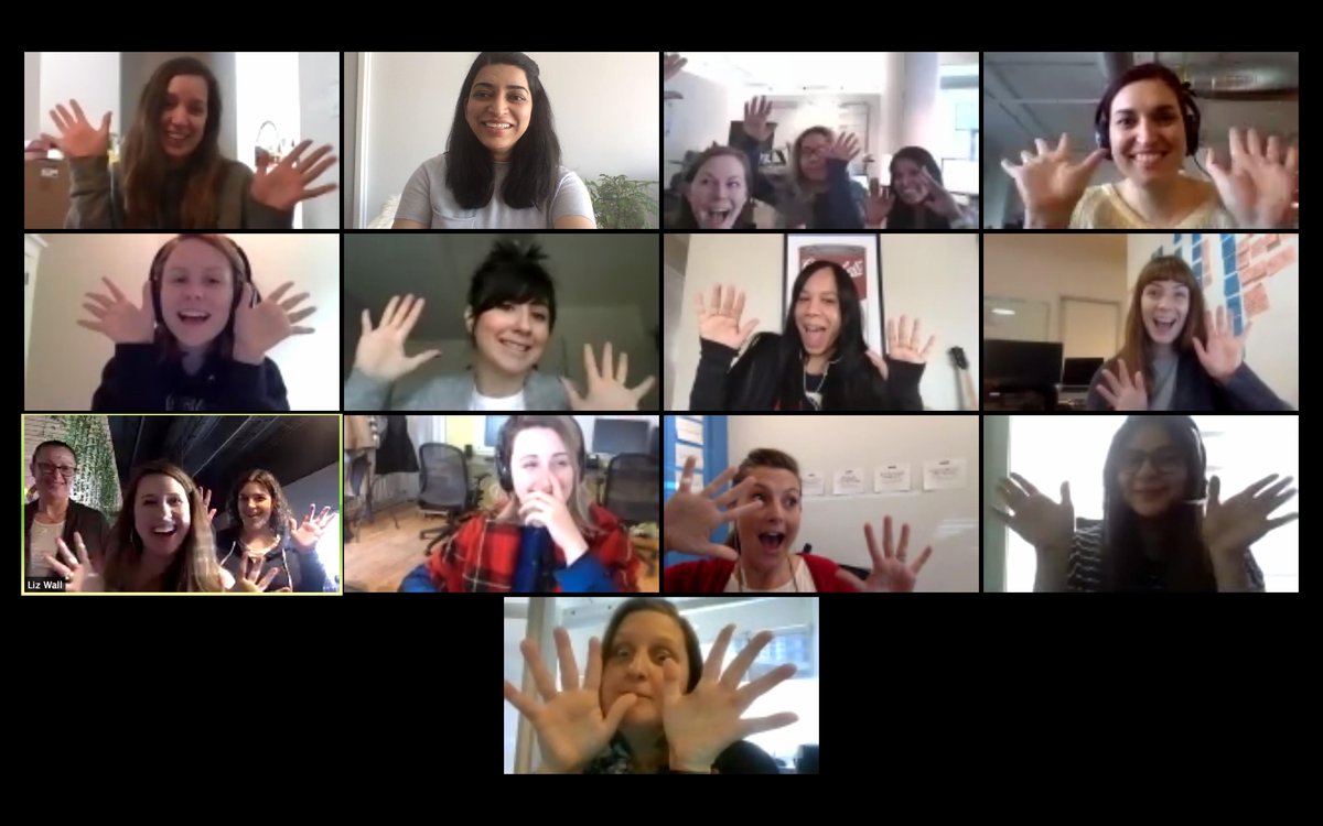 Happy #IWD2019 from the <a href="/ecentricarts/">ecentricarts</a> and <a href="/bluekeyinc/">BlueKey, Inc</a> #WomenInTech! Today, we're calling in from Toronto ON, Charleston SC, and Washington state. 🙌🏻🙌🏼🙌🏽🙌🏾🙌🏿