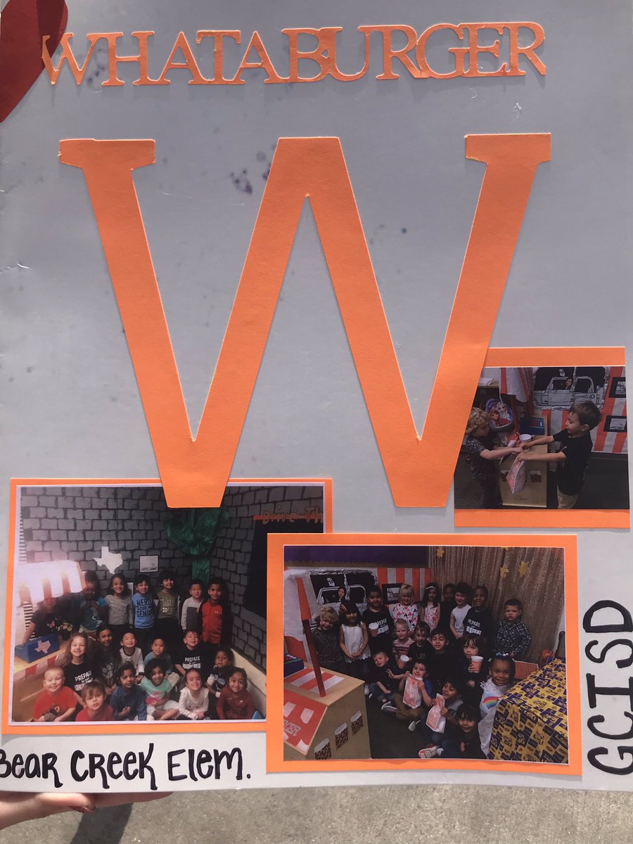 JMorrisTexas24's tweet photo. Today we delivered a small token our of appreciation to Whataburger.  Our students have had so much fun over the past two weeks with their Texas themed center! Thank you @Whataburger ! 
#whataburger 
#texas #fancyketchup #teambce #teachingmanners @BearCreekElem https://t.co/a7cWbd3i63