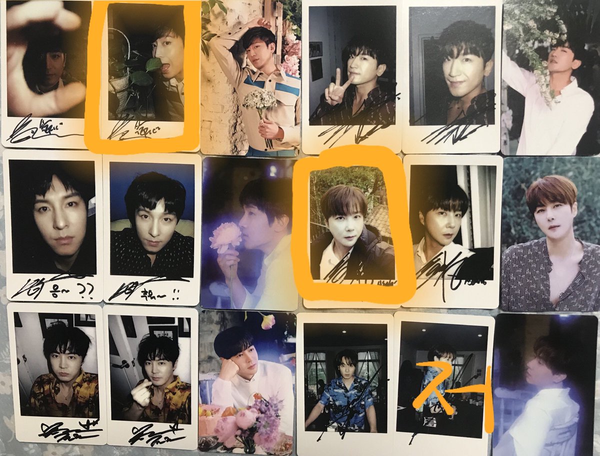 SHCJ2GETHER's tweet photo. 4월 신화콘서트때 heart앨범 포카 교환하실분 계신가요? 양콘 다 갑니다!
사진에 표기된 포카 교환원해요! 😍

님: 동완폴라포카 / 전진폴라포카 / 동완&amp;혜성 네컷
저: 혜성폴라포카 / 에릭폴라포카 /민우네컷 

#신화 #신화콘서트 #신화포카 #신화교환 https://t.co/Ya2AEqAurH