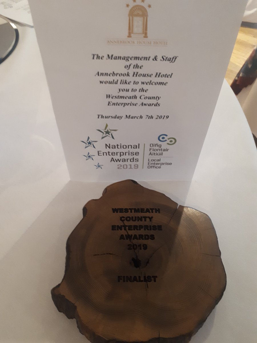 InterSearchIE's tweet photo. We had a terrific time at the County Final of the #NationalEnterpriseAwards yesterday evening. Congratulations to the winners on the night, we wish you and all of the other finalists a very successful future.
@WestmeathLEO https://t.co/OuPlFxH4Kt