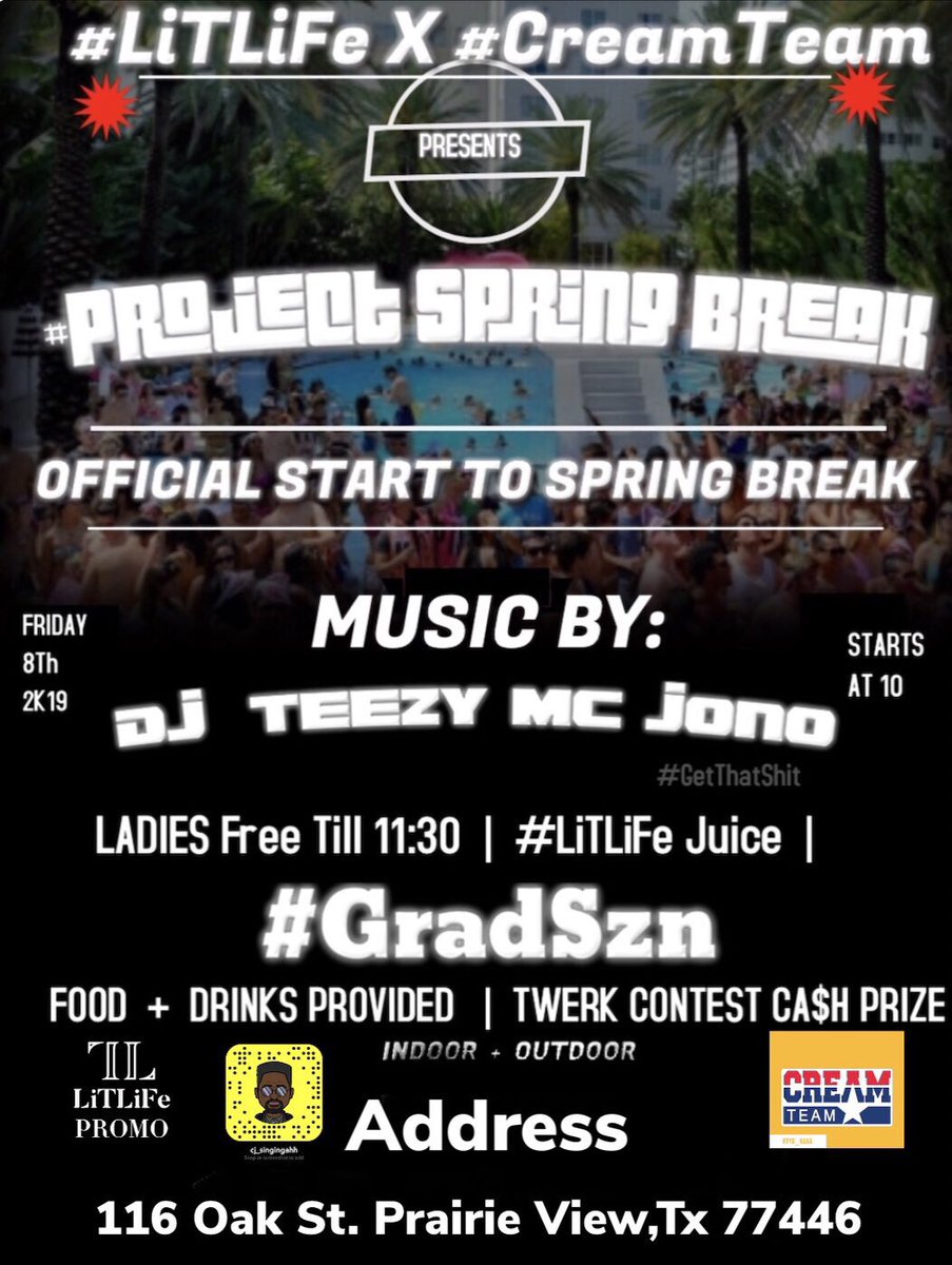OMG_ItsCJ's tweet image. TONIGHT THOUGH ‼️‼️ KICKING OFF THE SPRING BREAK THE RIGHT WAY💪🏾 #PROJECTSPRINGBREAK