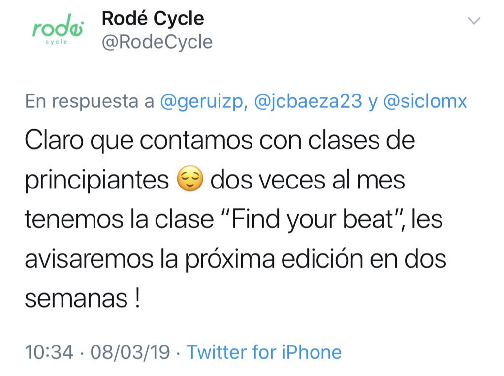 RodeCycle tweet picture