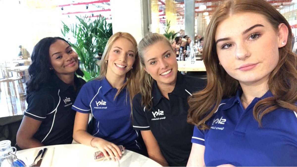 Happy #InternationalWomensDay from us gals at <a href="/SkyScholarships/">Sky Sports Scholars</a> #SkyScholarships #IWD2019 #SheInspiresMe