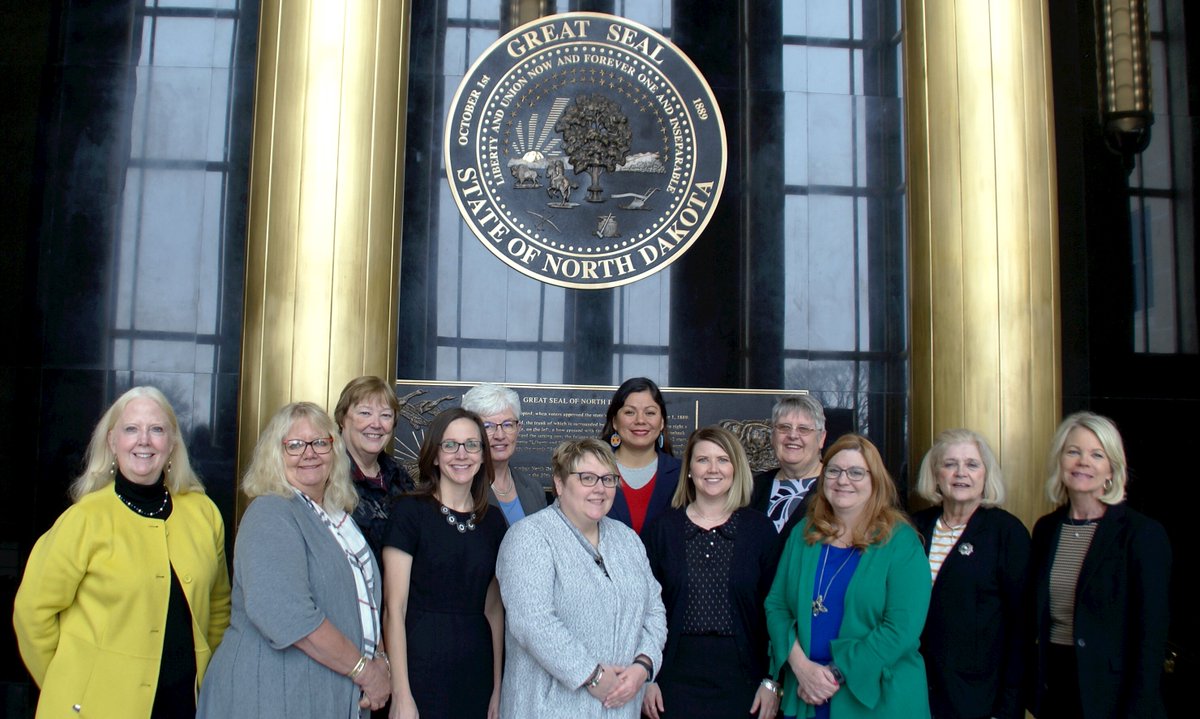 NDSenDemNPL's tweet photo. Women comprise nearly 50% of the North Dakota Dem-NPL House and Senate Caucus. #internationalwomensday #ndleg #ndpol https://t.co/kcFgQ9RgyW