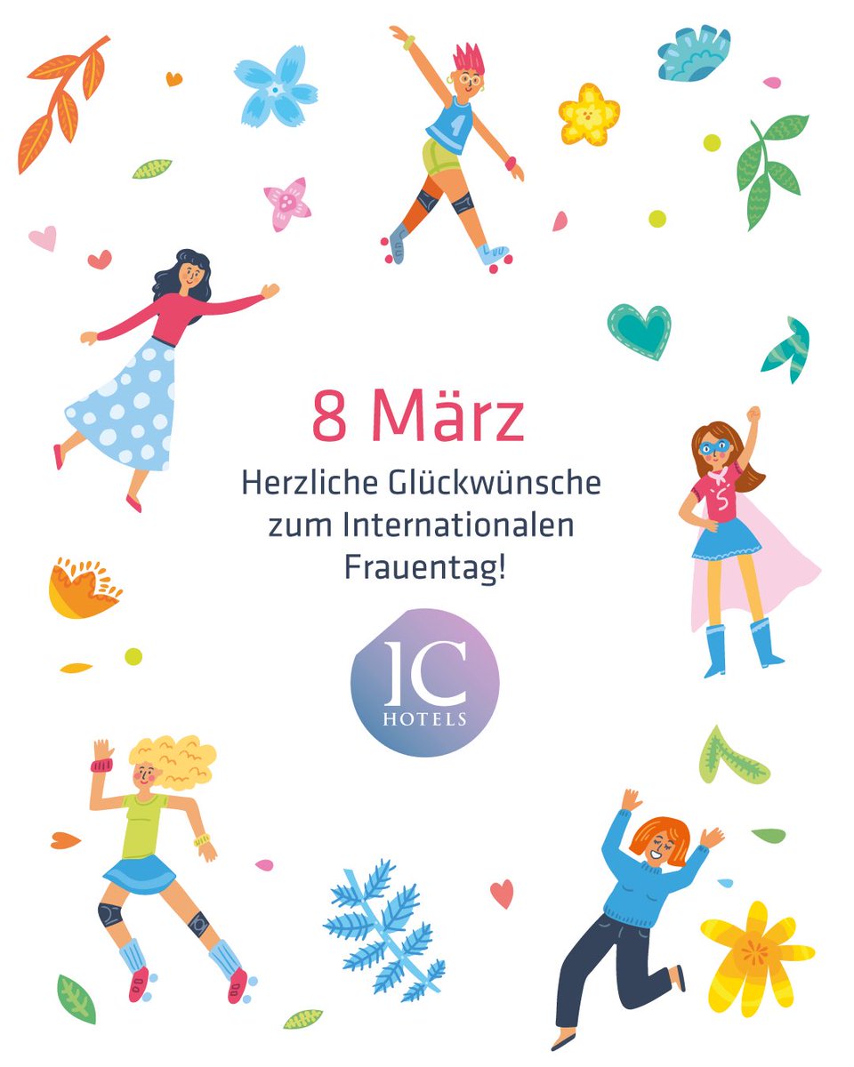 ichotels's tweet photo. Happy Women’s Day!🏵❣️
8 Mart Dünya Kadınlar Günü Kutlu Olsun! 💃🏻💫🌈
#hihappy #hiholliday #8mart #dünyakadınlargünü https://t.co/4jSNW6ctnd