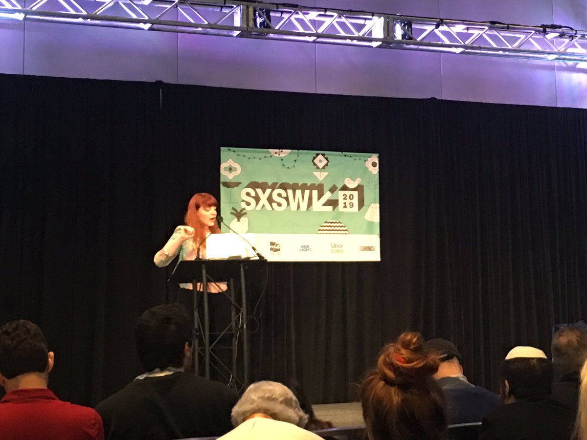 Great talk by <a href="/mandivision/">Mandy Mandelstein</a> about Cloud #AR, focusing on using context to realize the challenge of integrating virtual layers with the physical layer and its existing environmental systems. #SXSW2019