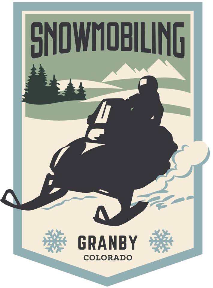 New sticker badge alert! #snowmobile #granbycolorado