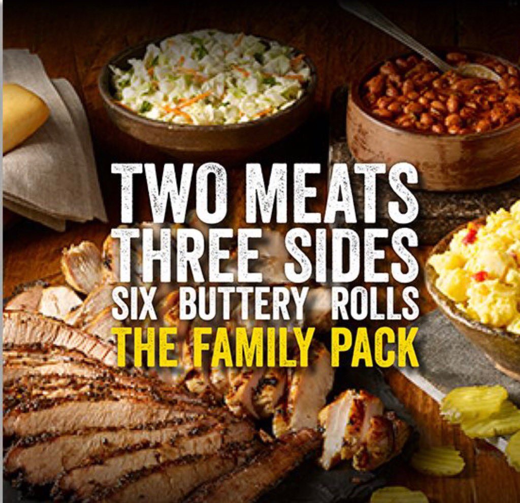 Don't discount the importance of family meal time together but DO come in and receive $5 off our Packs!