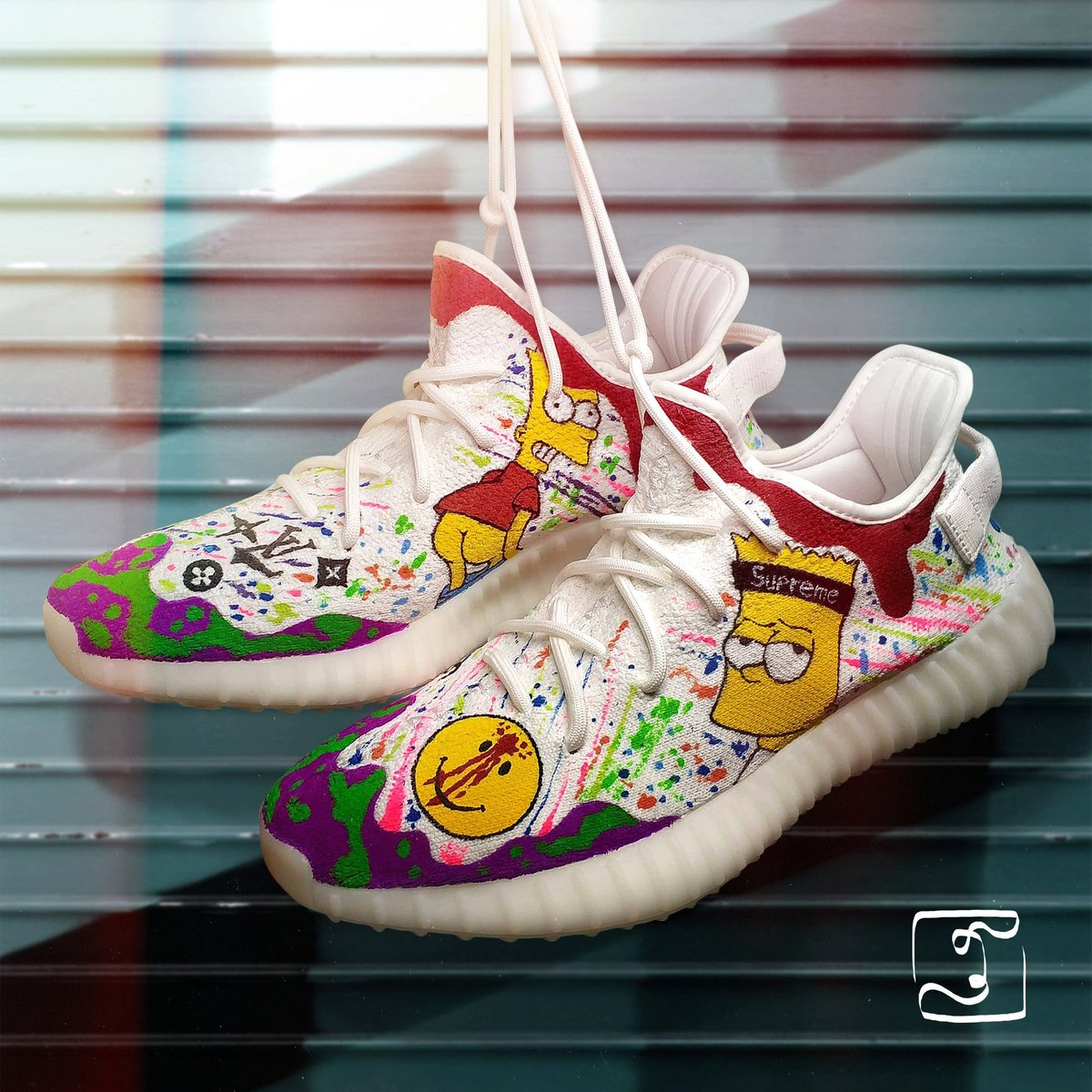 Pin on Yeezy Custom Shoes