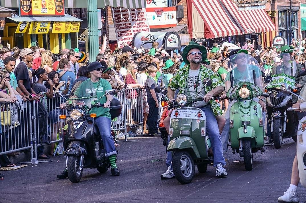 Come stay with us this weekend! Memphis goes all out for St. Patrick's Day. Saturday is the 46th annual Silky O'Sullivan's St. Patrick's Day Parade! Head over to <a href="/silkysonbeale/">SilkyOSullivans</a> &amp; say hi to the goats!
