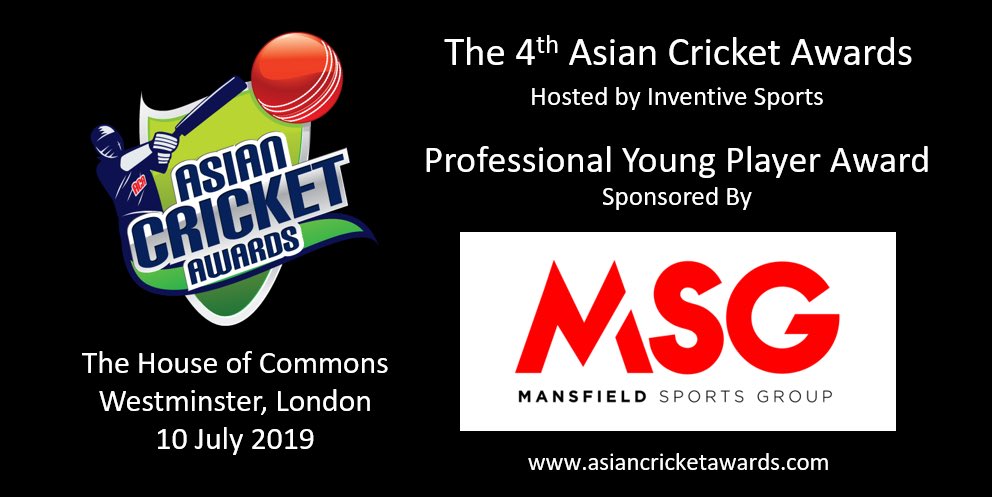 ACricketAwards's tweet photo. Delighted to welcome โMansfield Sports Groupโ as sponsors of The Professional Young Player category at this yearโs Asian Cricket Awards. @msgleverageuk @BASVAMPIREUK #MSG #basvampire #cricket #youngplayer #sponsor #AsianCricketAwards #BASVampire #BAS #MSGLeverageUK ๐ https://t.co/2f70dgO45O