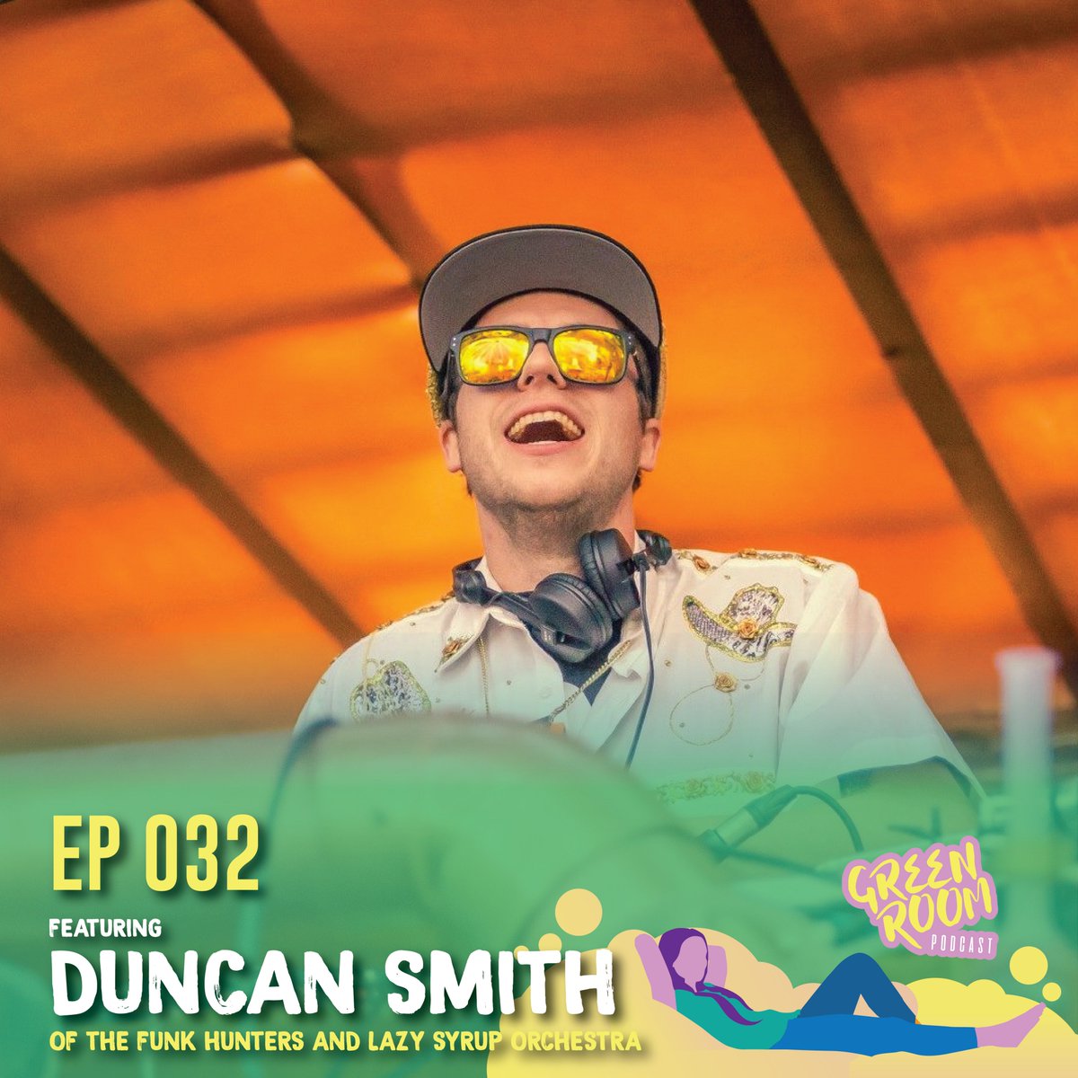 GRPPodcast's tweet photo. NEW Ep with Dunks from @thefunkhunters and @LazySyrup out now! Talkin' bout how he started DJing, how the Funk Hunters' tour is going, and how his project Lazy Syrup Orchestra started #westwood #glitch #podcast #funkhunters #funk #meganhamilton #podcasts #slynk #stickybuds https://t.co/nBFYDuwbdU