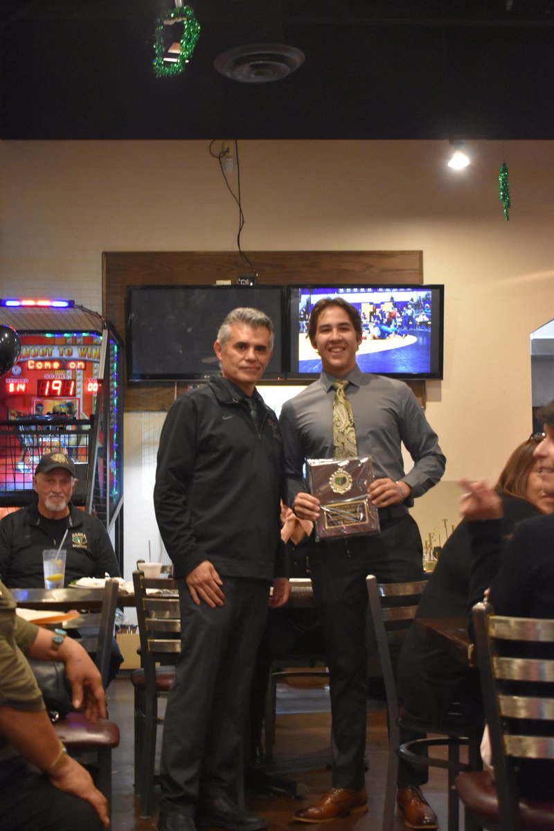peanuttbear's tweet photo. Great night in the Haney's house at the awards banquet! Amongst several awards to both, Taylor recieved Most Valuable Wrestler &amp; Eli recieved Eddie Basha award! Woot woot! https://t.co/FGynIzjIIg