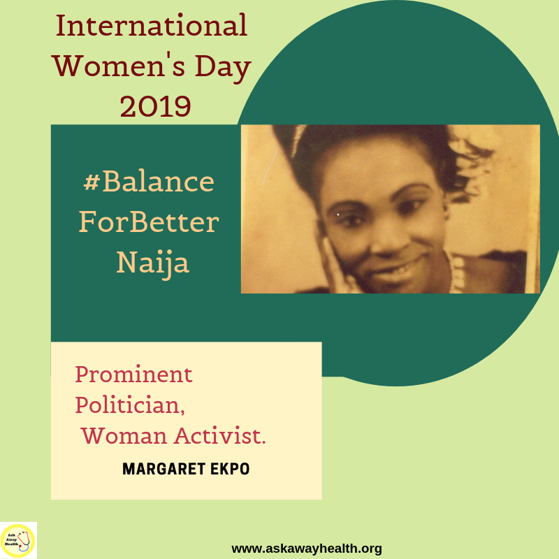 AskAwayHealth's tweet photo. Margaret Ekpo was a women's rights activist and a prominent politician. She formed the Aba Market Women Association & Aba Township Women's Association.
Her influence encouraged a lot of women to participate in politics.
https://t.co/FV4Vt1w9dI
#1WD2019
#BalanceForBetterNaija https://t.co/GrIFb4vDz2