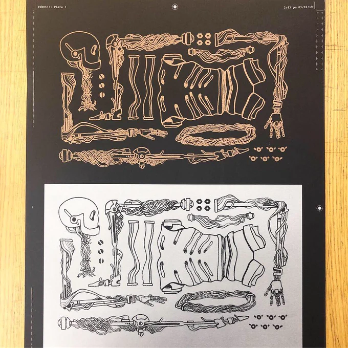 offset prints that are finished today!! very excited about the results and to sell these @ art sale next month 