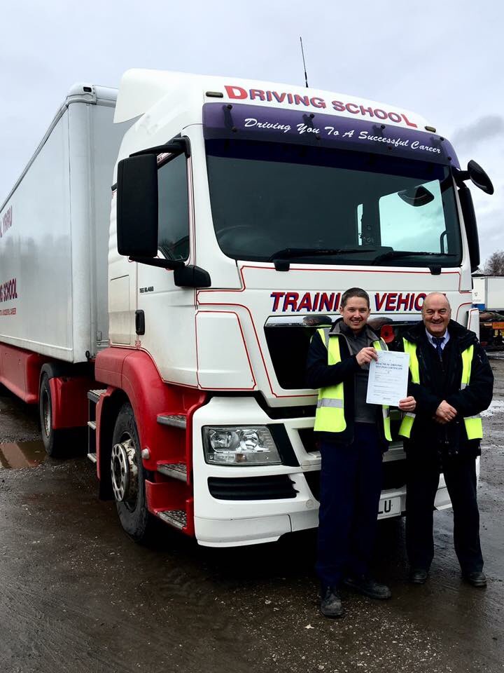 pandgtraining's tweet photo. Congratulations Carl on your excellent Category C+E pass!!! Itβs been a pleasure having you back to train with us for you C+E & we wish you continued success in your driving career, from all the P&G Team!!!ππ #AnotherHappyTrucker #DriverTraining #LGVTraining #TeamPandG https://t.co/A8ZuLHhcrP