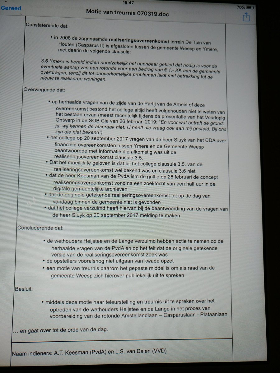 PvdA Weesp tweet media