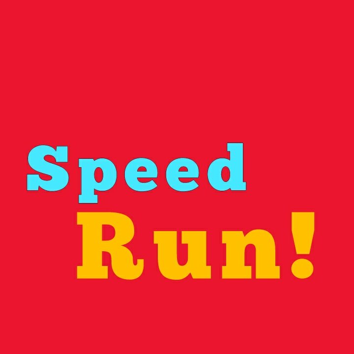 Speed Run Roblox Speed Rb Twitter - roblox speed runner