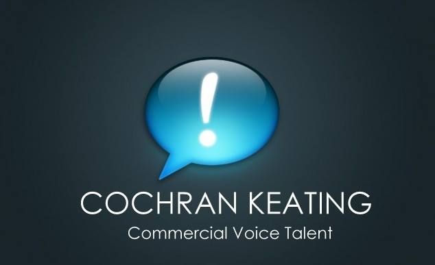 Congrats to Cochran Keating for your Voice Over Booking!!!

#bigmouthbigvoice #Keatingoutthecompetition