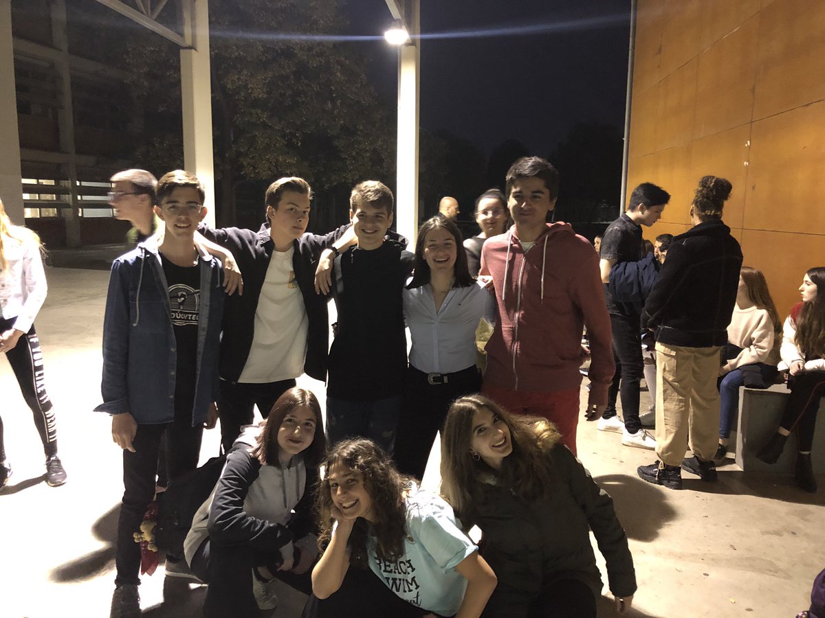 gymzosimA's tweet photo. 5nd Day 4th Mobility - Alaquas-Spain- #Agenda2030: That’s our challenge!  #ERASMUSPlus students - Ready for the farewall Ceremony @iesccalaquas https://t.co/aHzckn9qVw
