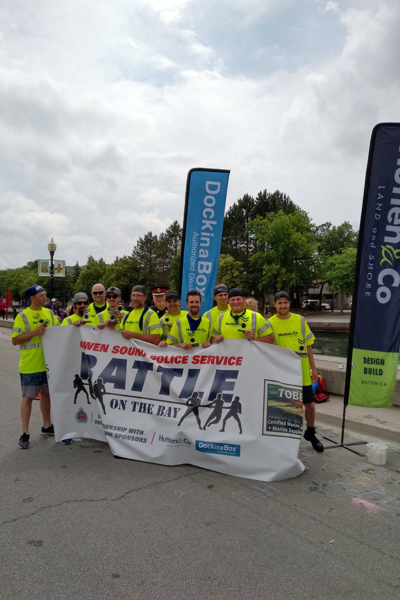 MDazeOSPS's tweet image. Hutton Land &amp;amp; Shore may have been Champs on a sunny day in July @ Battle on the Bay. But REAL Champs are year round. So what do you say Hutton &amp;amp; Co? Brave enough to join the Polar Plunge. @OwenSoundPolice will be there. Will U
#freezinforareason.