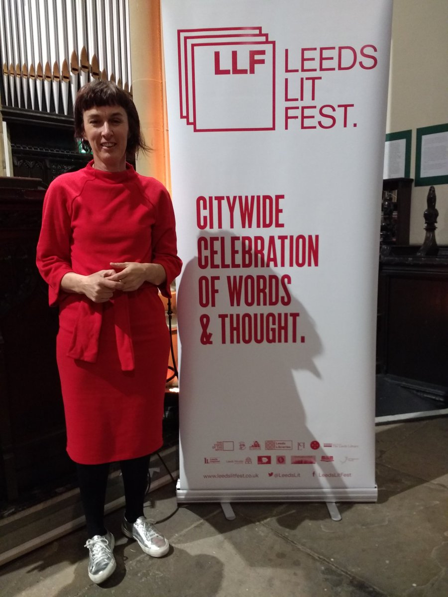 joonLT's tweet photo. There was blood in this evening's @LeedsLit Rush Hour event with @rosegeorge3. Fascinating insight into the miraculous red stuff in our bodies. #NinePints
#LLF19 https://t.co/6nQlcXtKWn