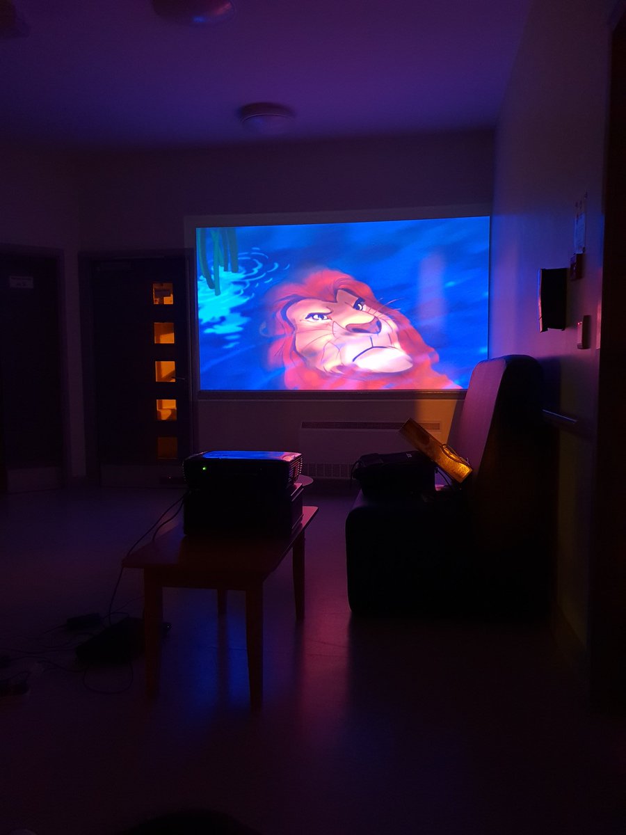 Walking into work on my last set of nights for the trust and seeing the homemade cinema staff have set up for our patients makes me so proud to have been part of this team for 5 years  <a href="/LeedsandYorkPFT/">Leeds & York Partnership NHS Foundation Trust</a> #inpatients #dreamteam #NHS <a href="/HoatherLindsey/">Lindsey hoather</a>