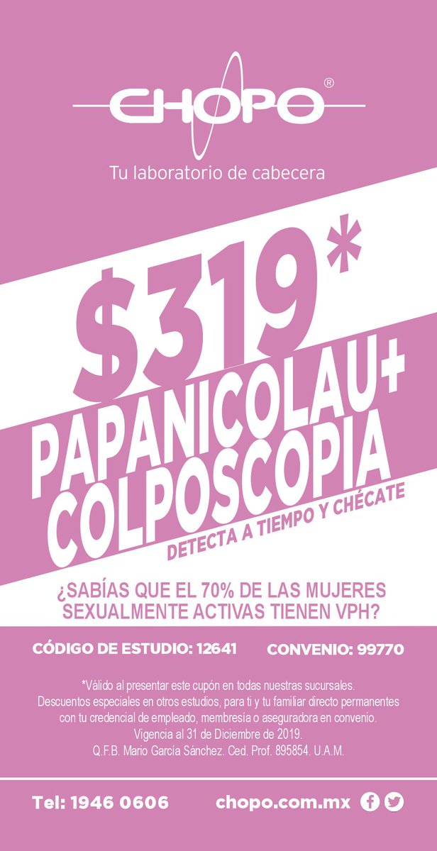 PromoZoneMex's tweet image. Aprovecha estas promociones en @chopo_cercadeti imprime el cupón del estudio que te interese y tu Tarjeta #PromoZone #UnMundoDeDescuentosParaTi