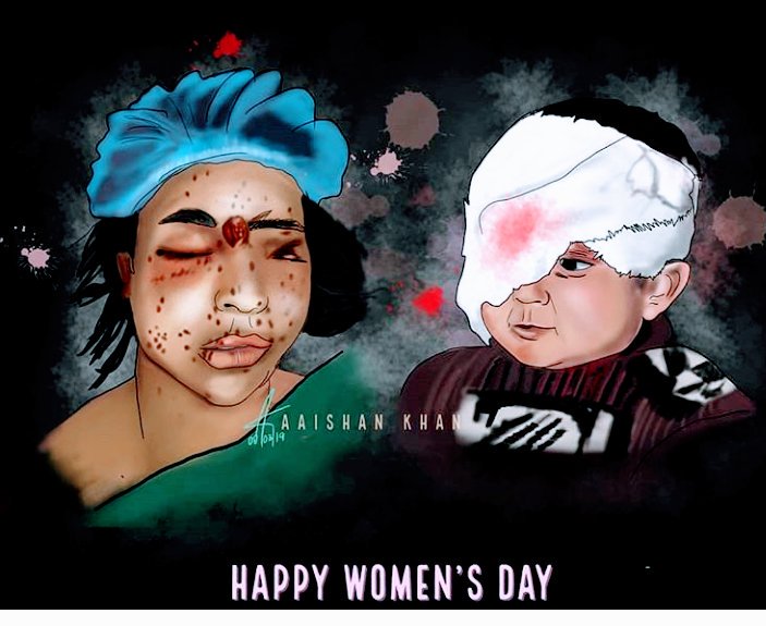AaqibNAIK4's tweet photo. The world is celebrating Woman's day____But for A Kashmiri women___Nothing to celebrate___??
#sorrymoms
#occupiedkashmir
#hopingaganisthope
#RIPMOTHERSDAYINKASHMIR https://t.co/I5YjQfIcgt
