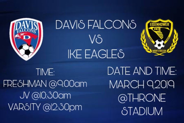 Come support our boys tomorrow!