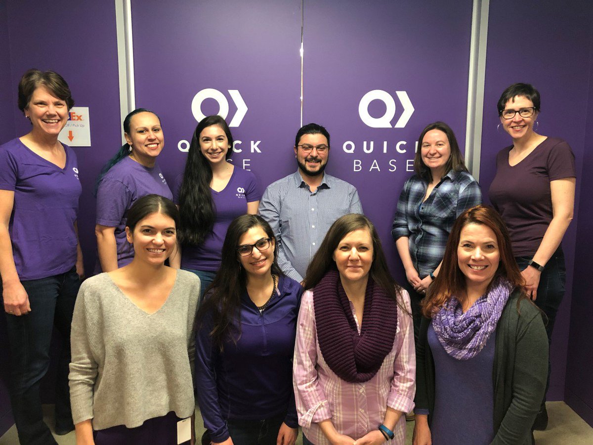 Quickbase's tweet photo. Painting the world purple on International Womenβs Day! Internationally, the color purple symbolizes gender equality and empowerment of women. #HappyInternationalWomensDay #IWD2019 #BalanceForBetter #QuickBaseLife https://t.co/ay03lYEeBj