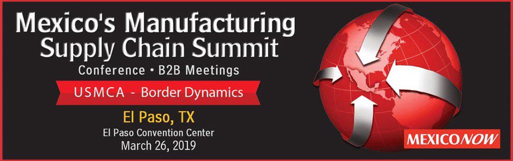 bhisolutions's tweet photo. First event of the year for BHI! 

Visit us March 26th at Mexico's Supply Chain Summit in El Paso, Texas 

Booth # 62 

@bhisolutions @OnlineMEXICONOW https://t.co/0dfKIwzwOo