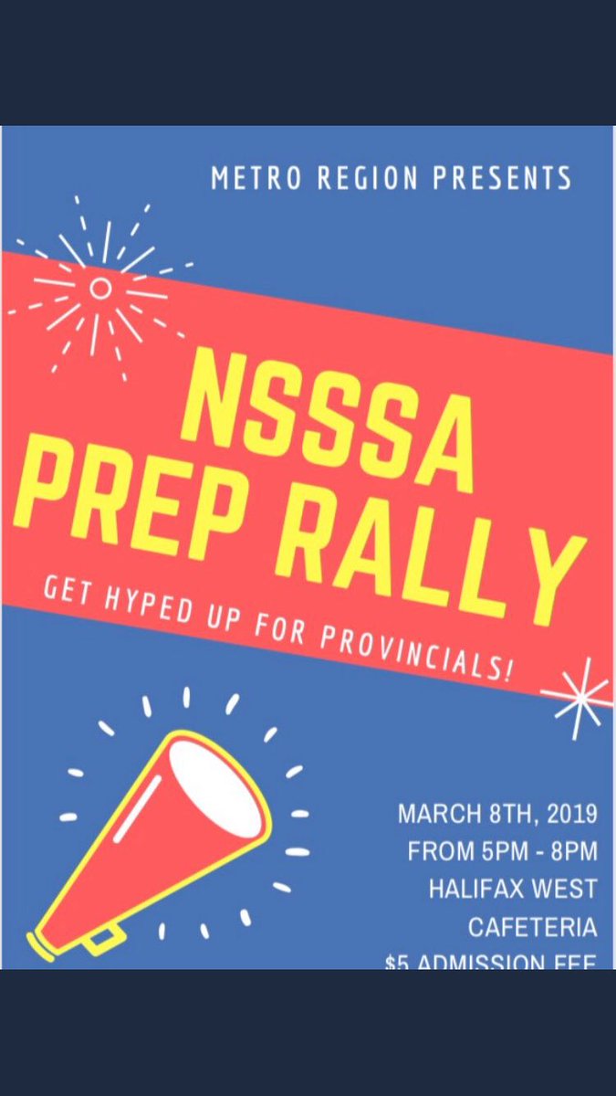 MetroNSSSA's tweet photo. 2 HOURS UNTIL THE PREP RALLY BE THERE OR BE SQUARE https://t.co/YQkXfvrozC