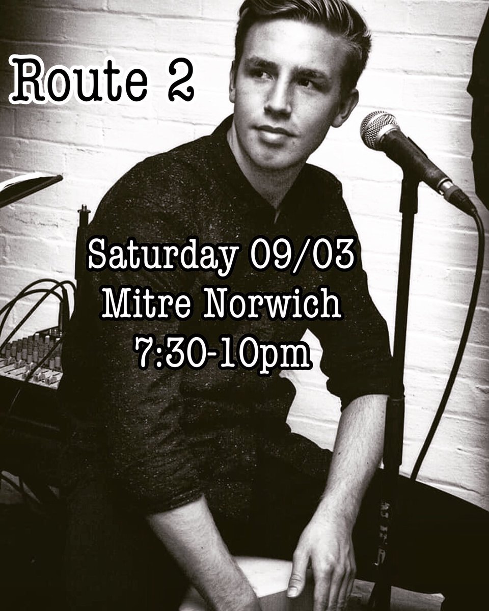 Route2Duo's tweet photo. Playing our first gig @MitreNorwich tomorrow evening! We’d really love to see you there!

#norwich #norfolk #livemusicnorwich #norwichmusic #gig #uea #norfolkmusic https://t.co/mXJk3ia5Dj