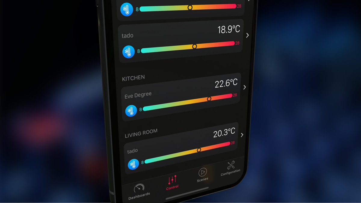 HomeDashApp's tweet photo. Control your HomeKit devices with HomeDash for iOS and create good looking dashboards for your smart home https://t.co/C5Nng9afMh https://t.co/AlxEiUAVLp
